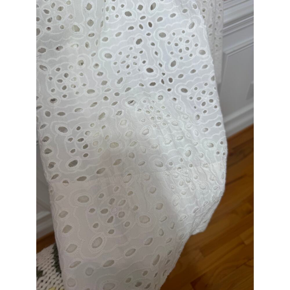 Farm Rio Off-White 3D Flower Maxi Dress Size Small - Picture 5 of 9
